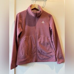 Adidas Women's Mauve Athletic Jacket